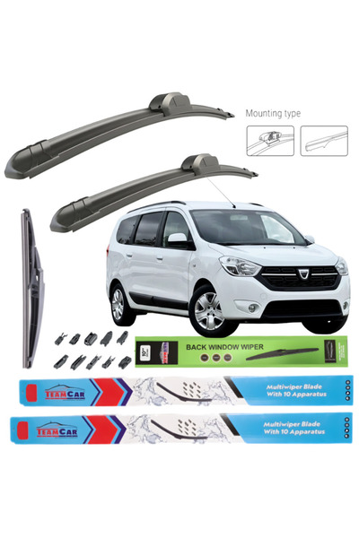 TEAMCAR Stergatoare Dacia Lodgy ESTATE, KOMBI 2015- - Set complet