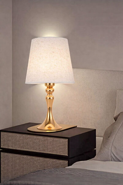 SADANHOME مصباح طاولة أنيق بإضاءة دافئة ولمسة فاخرة