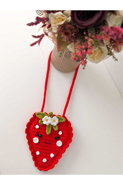 elizi dünyası elemegi çapraz çilek çanta