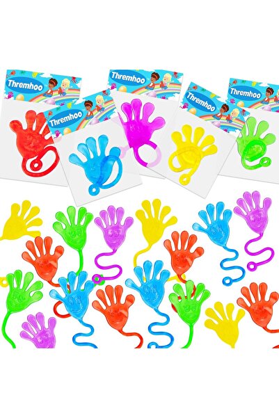 Hope 40 Pcs Sticky Hands For Kids Class Valentine Exchange Gift Stretchy Trea...