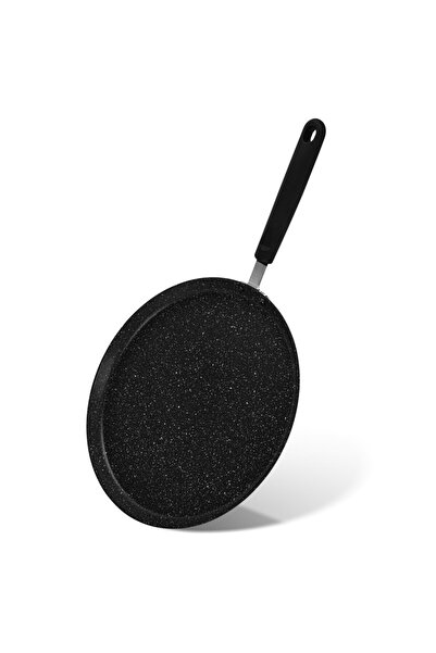 Fissman Crepe Pan Jet Black 28cm (Aluminium With Non-Stick Coating)