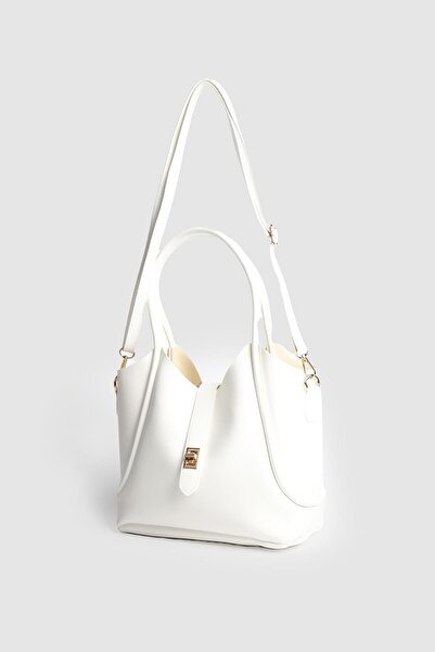 Store Becas Mlodel Makyaj Çantalı Askılı Kadın Deri Çanta