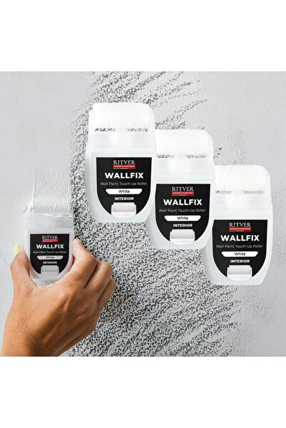 R RITVER RITVER Small Roller Brush Kit – Pack of 3 (30ML Each) – Portable Eas...