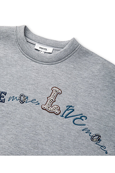 İpekyol Patch'li scuba sweatshirt