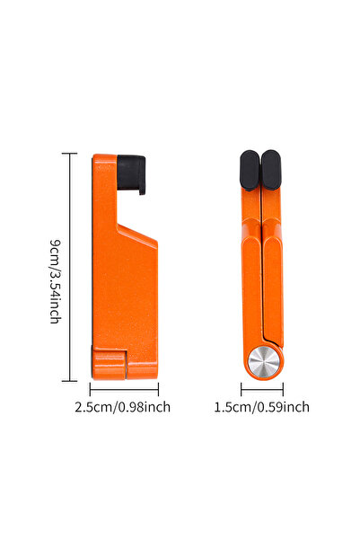 Choice1 Orange T2 Universal Mini Size Aluminum Portable Folding Desk Mount Ho...