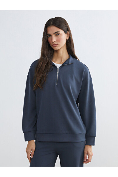 LC Waikiki Γυναικείο φούτερ Özmarka New Season ψηλός λαιμός