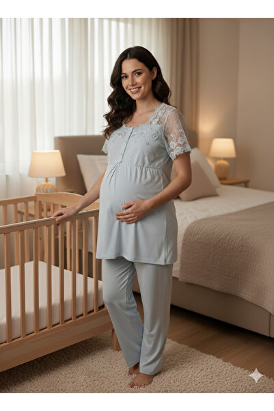 LİMİSSİ Kadın Lohusa Gecelik