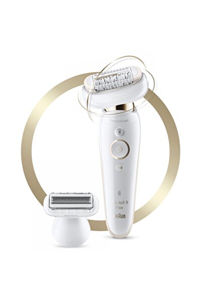 Braun Silk-épil 9 9/9002 Sistem Flex, SensoSmart™, Micro-Grip, Wet & Dry, 40 ...