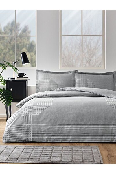 Özdilek ÇİFT KİŞİLİK NEVRESİM TAKIMI %100 PAMUKLU