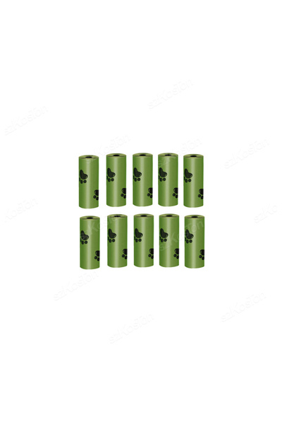 Choice1 10 roll garbage bags Cat Litter Shovel with Refill Bag For Pet Filter...