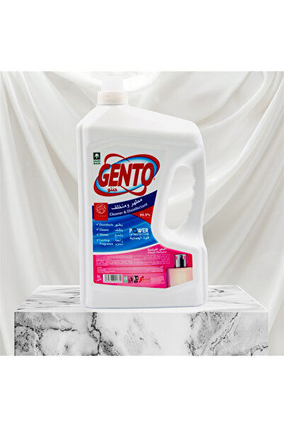Gento مطهر متعدد الأغراض لتنظيف الأرضيات والأسطح، يقضي على الجراثيم، خالٍ من ...