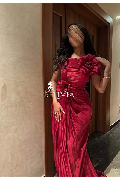 belivia Red dress