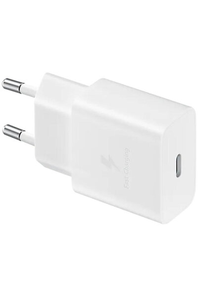 Samsung 15W, port USB Type-C, inclus cablu USB Type-C, Alb