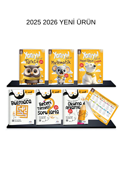 öğretmen evde 2.sınıf yarıyıl tatil seti 2025 yeni