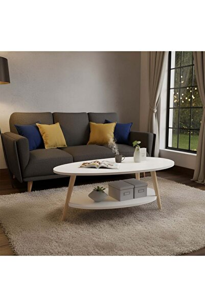 Danube Home طاولة قهوة سانتانا - أبيض