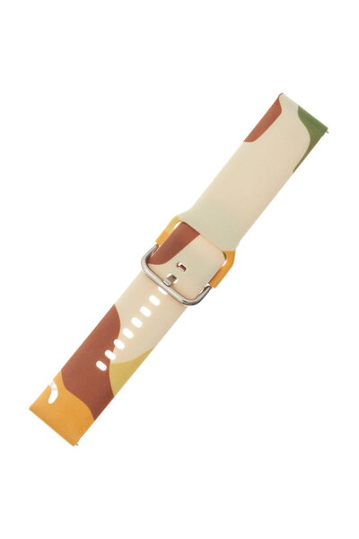 Hurtel Strap Moro Band For Samsung Galaxy Watch 46mm Silicone Strap Watch Bra...