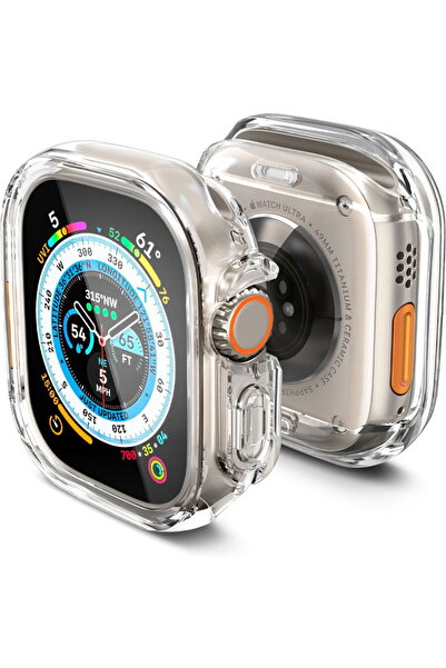 Spigen Husa pentru Apple Watch Ultra - Ultra Hybrid - Crystal Clear