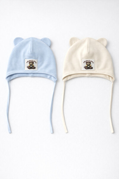 greenmoss 100% cotton twin baby beanie