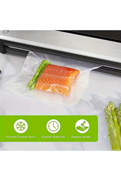 G Glixicom Pungi Grofate pentru Vidat Alimente fara BPA 20 x 30 cm Set 20 Bucati