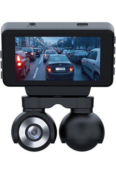 Generics Powerology Dual Lens Dash Camera