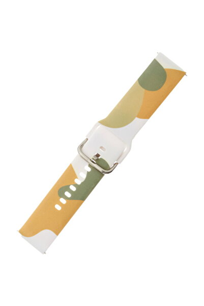 Hurtel Strap Moro Band For Samsung Galaxy Watch 46mm Silicone Strap Watch Bra...