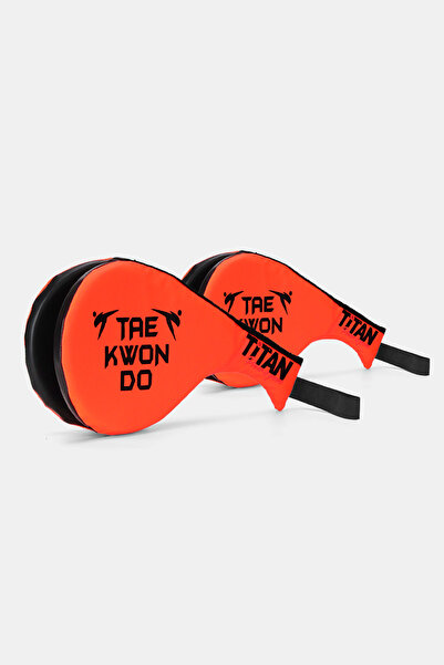 Titan Sport Neon Orange Inside Black Racket Ellik Set of 2