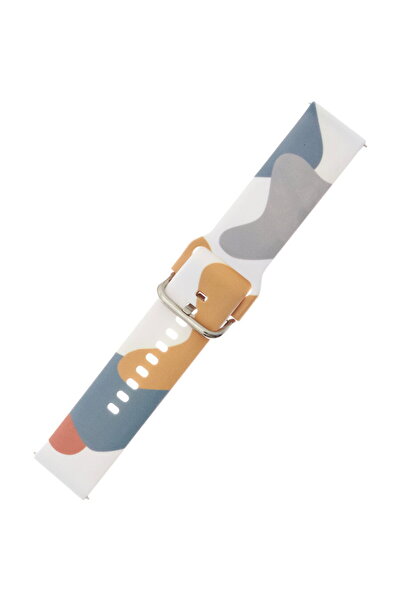 Hurtel Strap Moro Band For Samsung Galaxy Watch 46mm Silicone Strap Watch Bra...