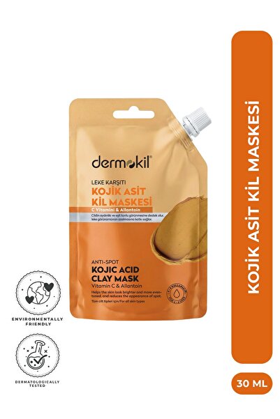 Dermokil Leke Karşıtı Kojik Asit Kil Maskesi 30 ml