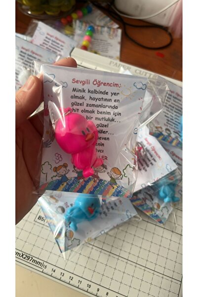 hemdemhediyelik Işıklı Ördek Anahtarlık Ara Tatil Sınıf Hediyesi Okuyorum (5 ...