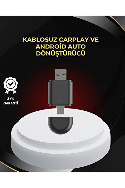 Epilons Convertor wireless Carplay și Android Auto – Adaptor inteligent cu in...