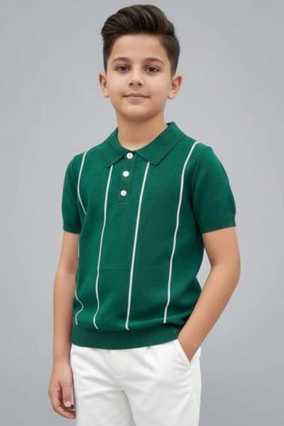 Alesaei-mondo tondo بنطلون ولادي ابيض كاجول 4187-