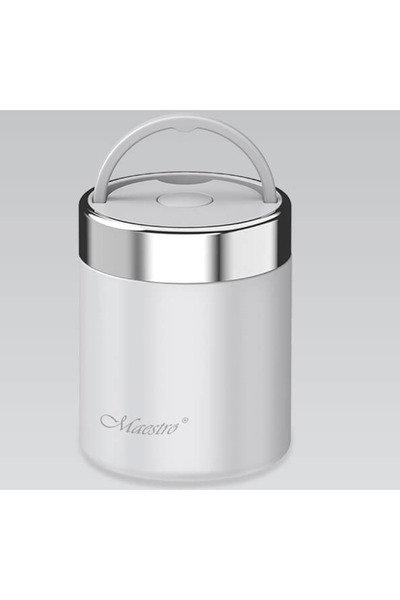 Maestro Dinner Termos alimentar MR-1649-50,Alb, 500 ml, Pentru mancare rece/c...