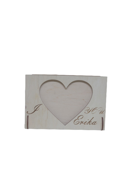 Amco Personalized photo frame I Love You 19 x 13 x 7 cm