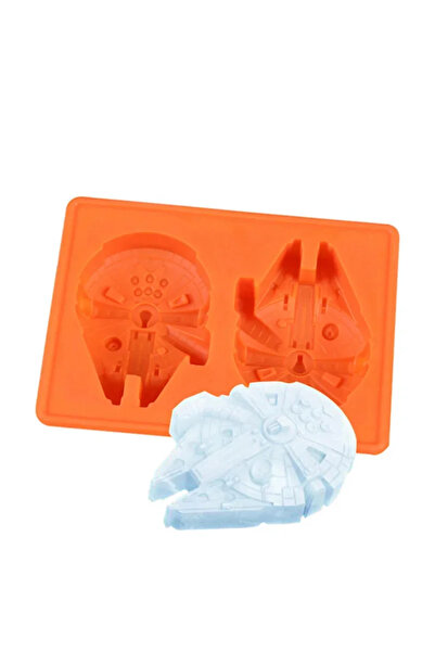 Choice4 Millennium Falcon Silicone Mold Set Ice Cholate Candy Molds Cubes Sto...