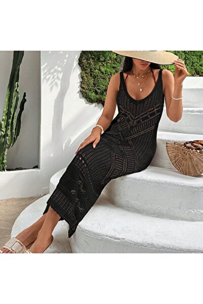 STECCA فستان الشاطئ حياكة دانتيل