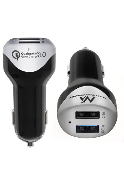 Maclean Încărcător automat max4.8A 2xUSB Energy MCE157 Cablu Qualcomm Quick C...