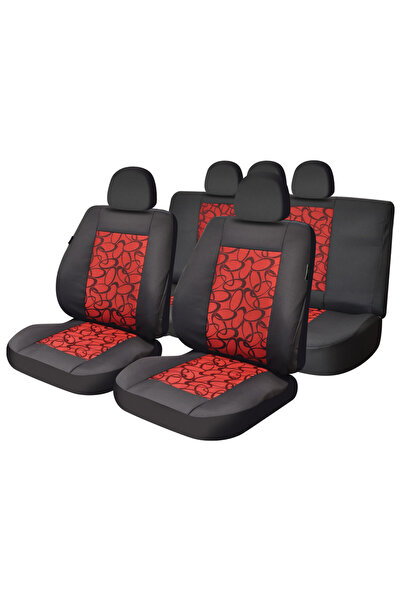 SMARTIC Smartic® car seat covers, Lux, 11 pieces, airbag compatible, foldable...