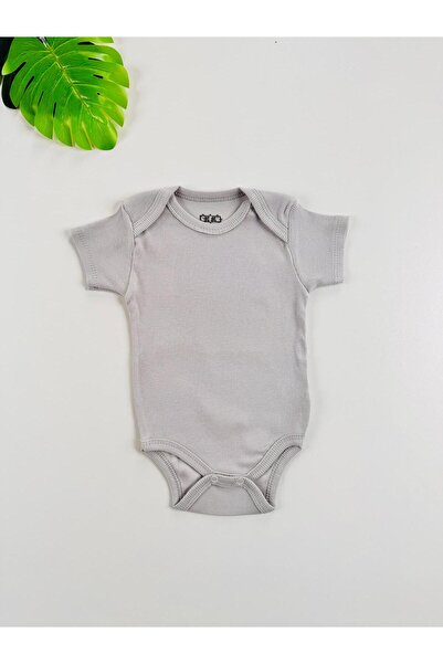 EFU BABY بدلة أطفال قصيرة الأكمام مرنة مصنوعة من القطن بنسبة 100% للجنسين حيا...