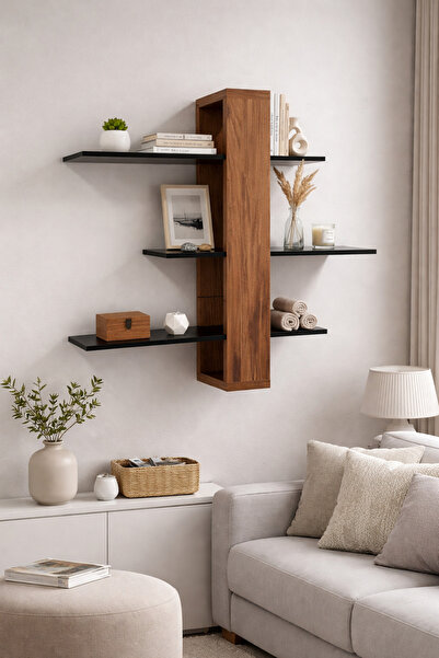 origa DEKORATİF DUVAR RAFI 50X60CM 3 RAF