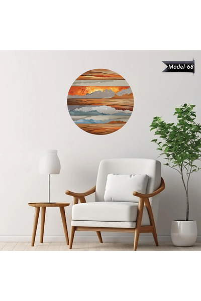 Akıllı Kağıt Autocolant boem pentru decorarea casei (Model-68)