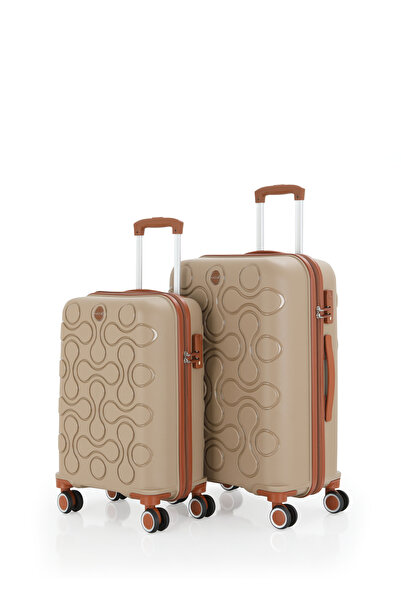 MÇS Polipropilen 2'li Valiz Seti Orta & Kabin V376