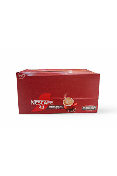Nescafe 3’ü 1 Arada Original 96 Adet – Zengin Tat