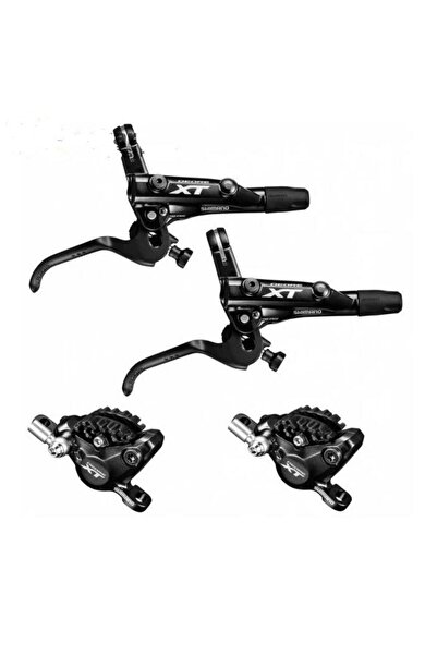 SHİMAN0 Shimano Deore XT M8100 Ön+Arka Hidrolik Fren Takımı Soğutucu Balatalı...