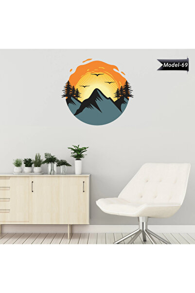 Akıllı Kağıt Autocolant boem pentru decorarea casei (Model-69)