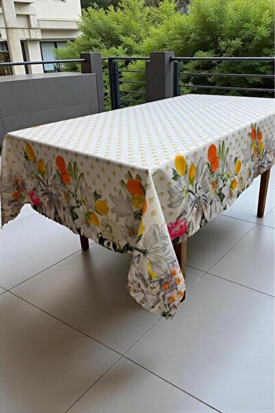 Çeyiz Diyarı مفرش طاولة ليمونيا بدون خياطة 120×150 سم
