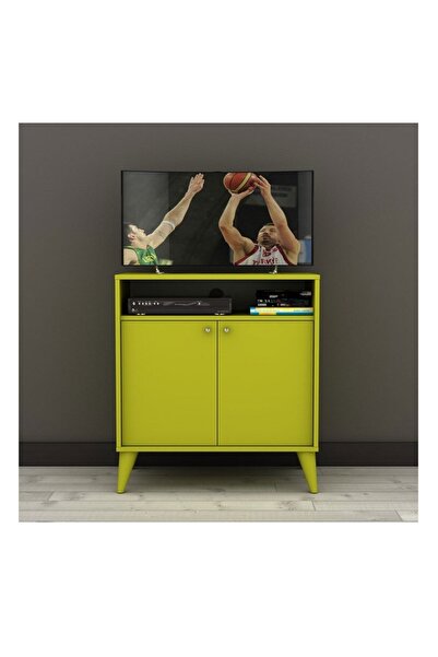 Adore Comoda multifunctionala Adore, 73 x 79 x 42 cm, Verde, grosime PAL 18 mm