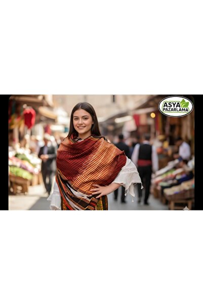 ASYA PAZARLAMA Black Sea Omuz Keşanı, Keşan, Fular, Şal, Atkı, Saç Bandı, Ban...