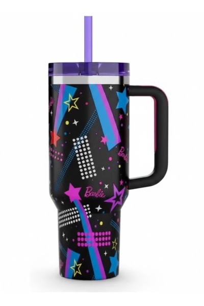 Generic 40oz Insulated Travel Tumbler with Handle & Straw | Double Wall Stain...