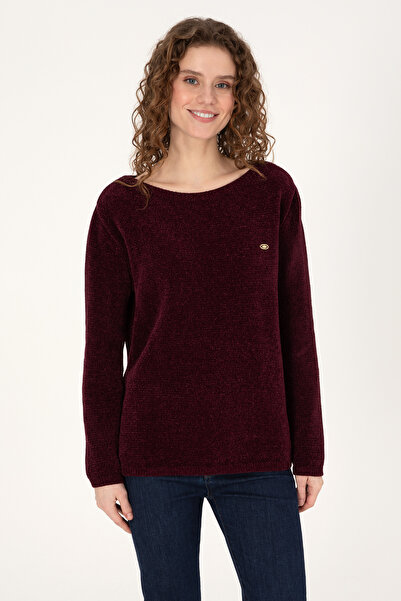 U.S. Polo Assn. Women's Burgundy Sweater 50310047-Vr177