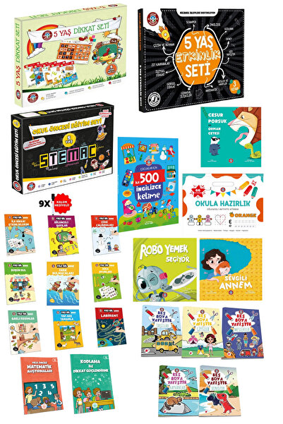 Çocuk Akademi 5 Yaş Ara Tatil Paketi